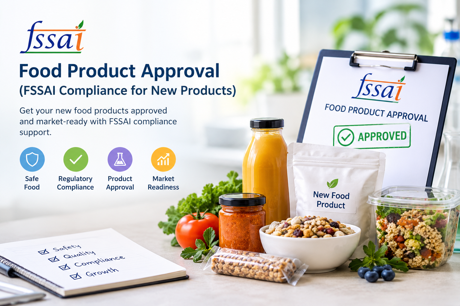 Food Product Approval (FSSAI Compliance for New Products)
